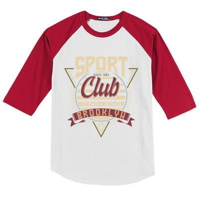 Sport Club No Pain No Gain Great Gift Kids Colorblock Raglan Jersey