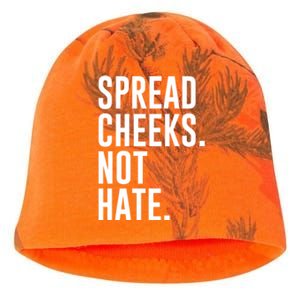 Spread Cheeks Not Hate Funny Gym Fitness And Workout Kati - Camo Knit Beanie