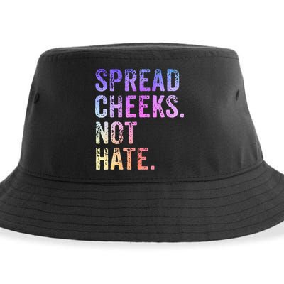 Spread Cheeks Not Hate Sustainable Bucket Hat