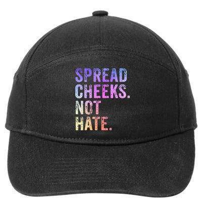 Spread Cheeks Not Hate 7-Panel Snapback Hat