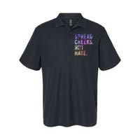 Spread Cheeks Not Hate Softstyle Adult Sport Polo