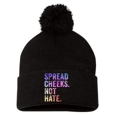 Spread Cheeks Not Hate Pom Pom 12in Knit Beanie