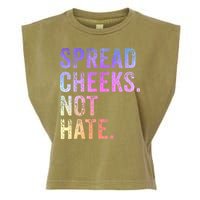 Spread Cheeks Not Hate Garment-Dyed Women's Muscle Tee