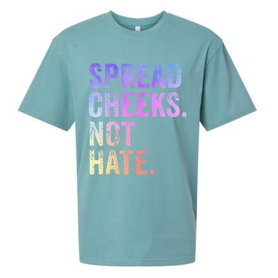 Spread Cheeks Not Hate Sueded Cloud Jersey T-Shirt