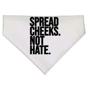 Spread Cheeks Not Hate Funny Gym Fitness And Workout Funny Gift USA-Made Doggie Bandana