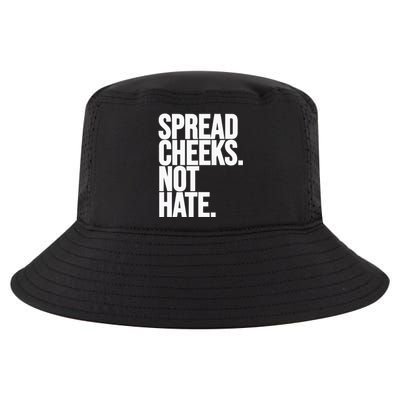 Spread Cheeks Not Hate Funny Gym Fitness And Workout Cool Comfort Performance Bucket Hat