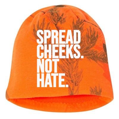 Spread Cheeks Not Hate Funny Gym Fitness And Workout Kati - Camo Knit Beanie