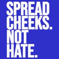 Spread Cheeks Not Hate Funny Gym Fitness And Workout Button