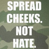 Spread Cheeks Not Hate Legacy Tie Dye Trucker Hat