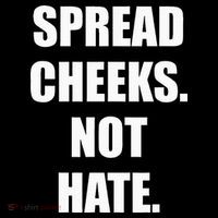 Spread Cheeks Not Hate Flatbill Hat