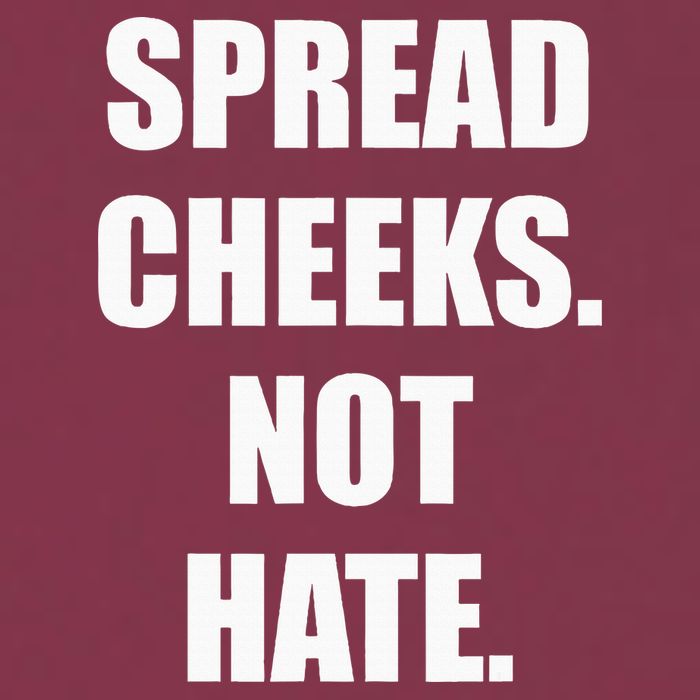 Spread Cheeks Not Hate 16oz Travel Tumbler