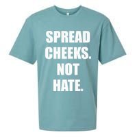Spread Cheeks Not Hate Sueded Cloud Jersey T-Shirt