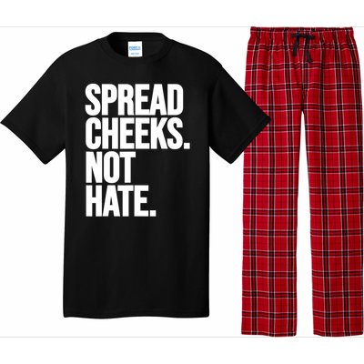 Spread Cheeks Not Hate Funny Gym Fitness And Workout Pajama Set