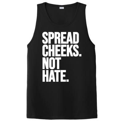 Spread Cheeks Not Hate Funny Gym Fitness And Workout PosiCharge Competitor Tank