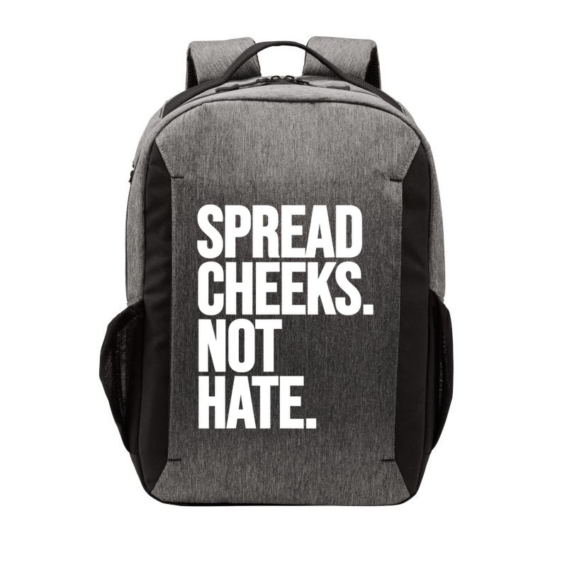 Spread Cheeks Not Hate Funny Gym Fitness And Workout Vector Backpack
