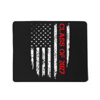 Senior Class Of 2027 Graduation Patriotic American Flag Mousepad