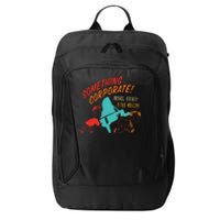 Something Corporate! Orange County Piano Mover Design City Backpack