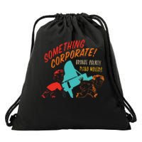 Something Corporate! Orange County Piano Mover Design Drawstring Bag