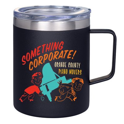Something Corporate! Orange County Piano Mover Design 12oz Stainless Steel Coffee Mug