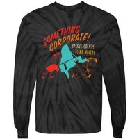 Something Corporate! Orange County Piano Mover Design Tie-Dye Long Sleeve Shirt