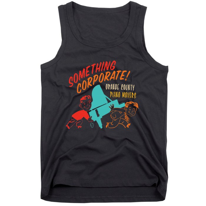 Something Corporate! Orange County Piano Mover Design Tank Top