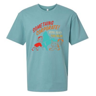 Something Corporate! Orange County Piano Mover Design Sueded Cloud Jersey T-Shirt