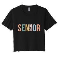 Senior Class Of 2025 Women's Crop Top Tee