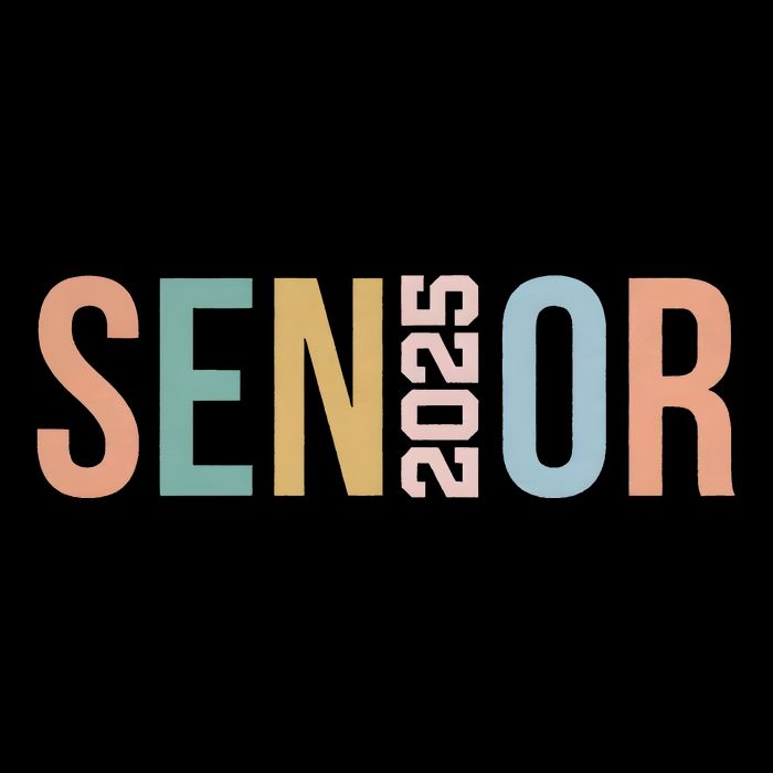 Senior Class Of 2025 Women's Crop Top Tee
