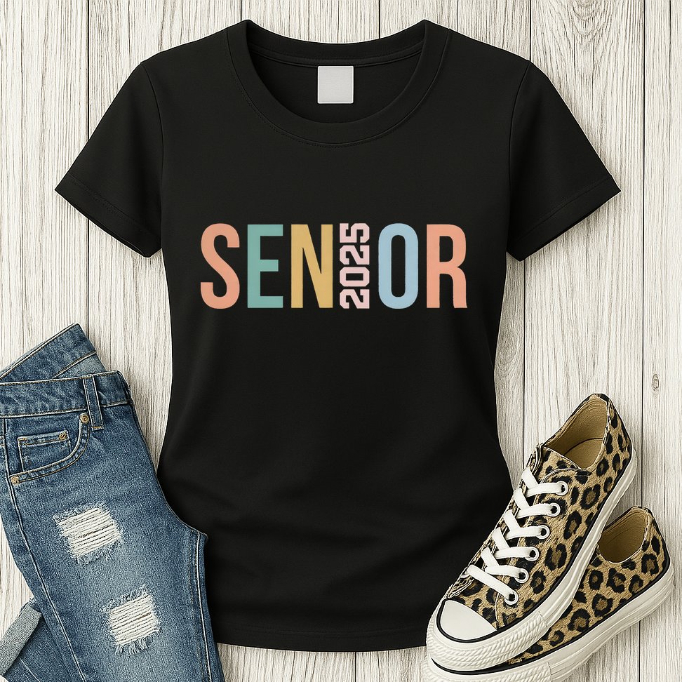 Senior Class Of 2025 Womens T-Shirt