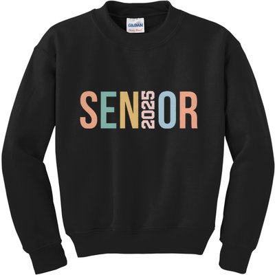 Senior Class Of 2025 Kids Sweatshirt