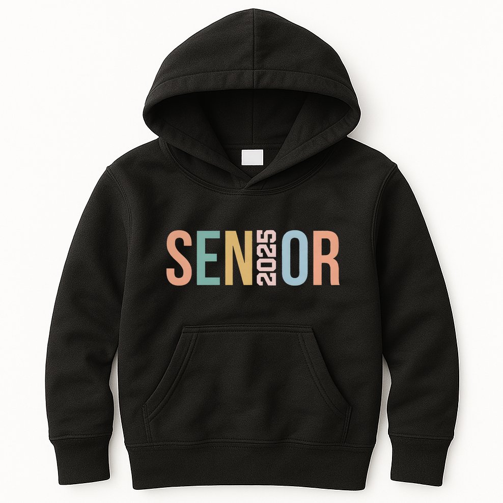 Senior Class Of 2025 Kids Hoodie