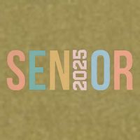 Senior Class Of 2025 Garment-Dyed Women's Muscle Tee