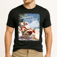 Santa Chillin On The Beach Summer Paradise Cooling Performance Crew T-Shirt