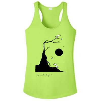 Space Cows On Tree With Stars (Color Options Available) Gift Ladies PosiCharge Competitor Racerback Tank