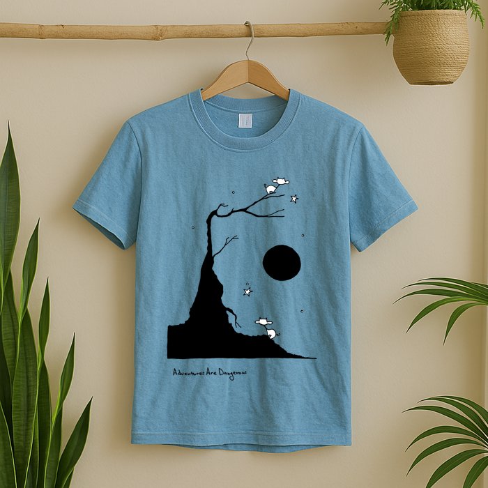 Space Cows On Tree With Stars (Color Options Available) Gift T-Shirt