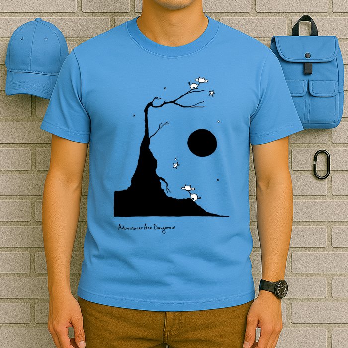 Space Cows On Tree With Stars (Color Options Available) Gift T-Shirt