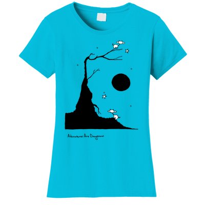 Space Cows On Tree With Stars (Color Options Available) Gift Women's T-Shirt