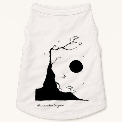 Space Cows On Tree With Stars (Color Options Available) Gift Doggie Tank