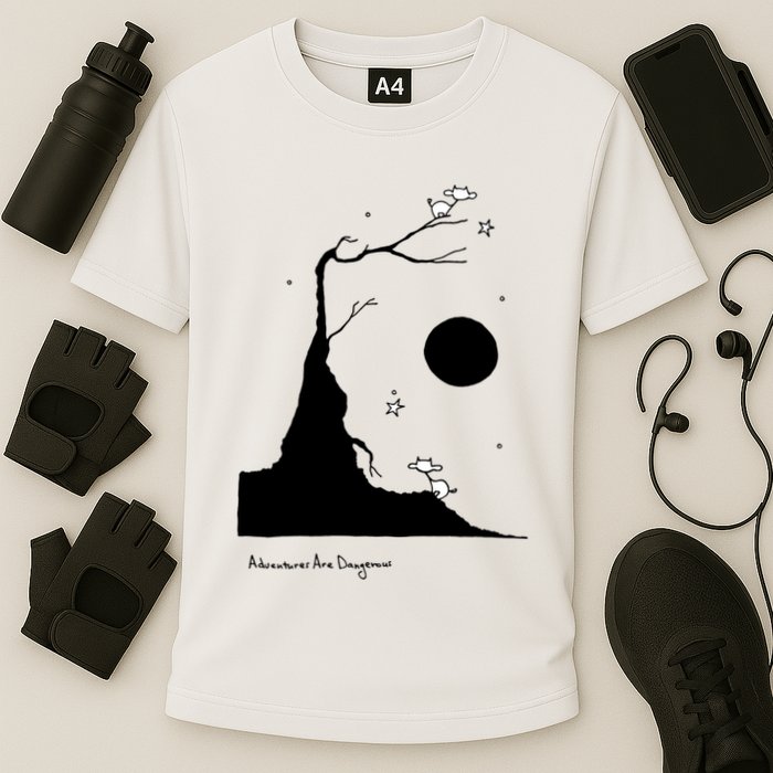 Space Cows On Tree With Stars (Color Options Available) Gift Performance Shirt