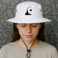 Space Cows On Tree With Stars (Color Options Available) Gift Bucket Hat