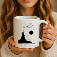 Space Cows On Tree With Stars (Color Options Available) Gift Mug