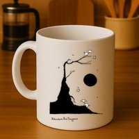 Space Cows On Tree With Stars (Color Options Available) Gift Mug