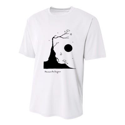 Space Cows On Tree With Stars (Color Options Available) Gift Youth Performance Sprint T-Shirt