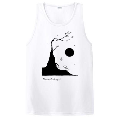 Space Cows On Tree With Stars (Color Options Available) Gift PosiCharge Competitor Tank