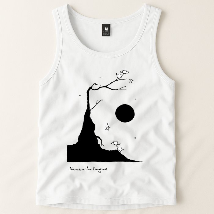 Space Cows On Tree With Stars (Color Options Available) Gift Tank Top