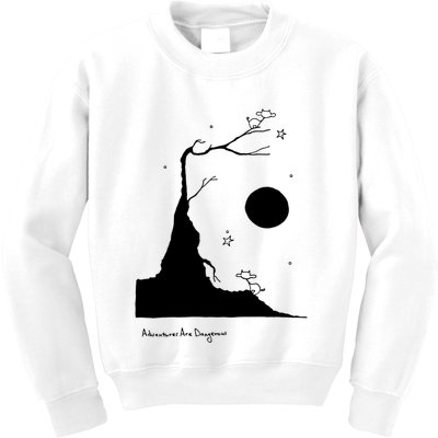 Space Cows On Tree With Stars (Color Options Available) Gift Kids Sweatshirt
