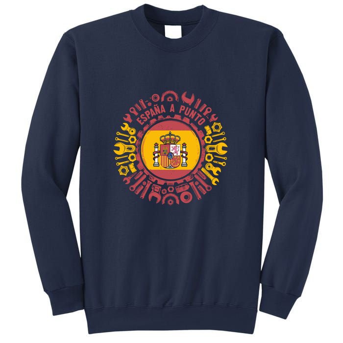 Spanish Coat Of Arms With Tools Sweatshirt