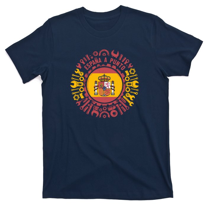 Spanish Coat Of Arms With Tools T-Shirt