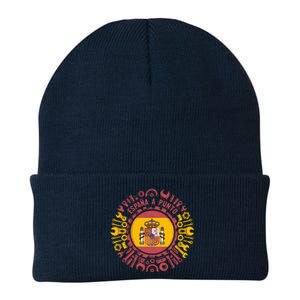 Spanish Coat Of Arms With Tools Knit Cap Winter Beanie