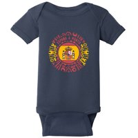 Spanish Coat Of Arms With Tools Baby Bodysuit